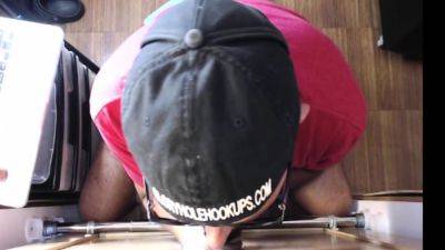 Black gay sucked by POV gloryhole DILF - drtuber.com